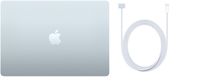 15‑inch MacBook Air en USB‑C-naar-MagSafe 3-kabel