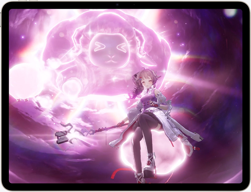 Scena z gry akcji Control na iPadzie Air