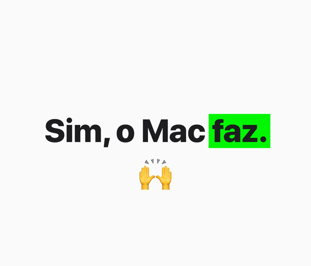 Image displaying the text "Yep, Mac does that"