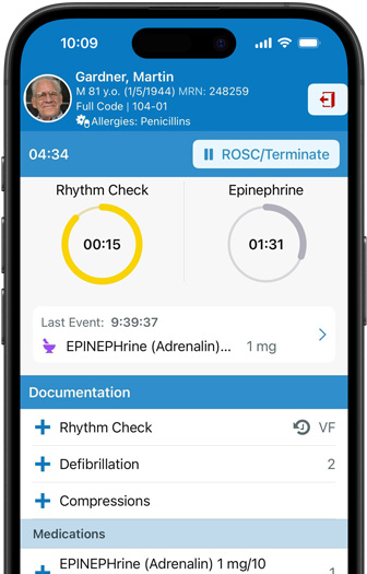 iPhone affichant l’app Epic Rover.